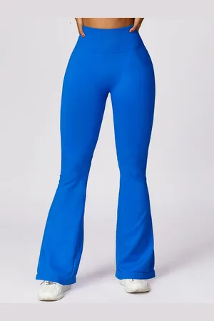 LULU & SKY Women Solid Mid Rise Bootcut Track Pants