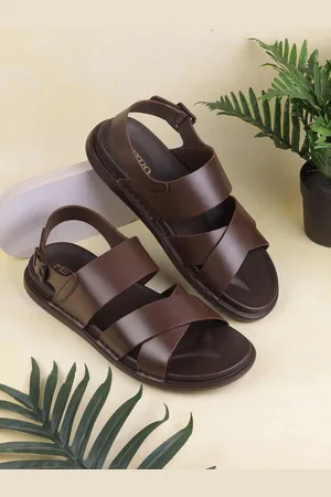 Metro Men Leather Comfort Sandals