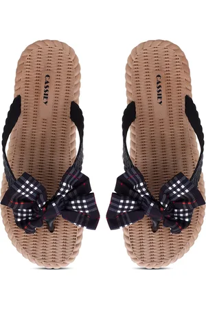CASSIEY Women Printed Rubber Slip-On
