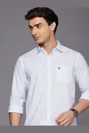 Allen Solly Pure Cotton Sport Opaque Striped Casual Shirt