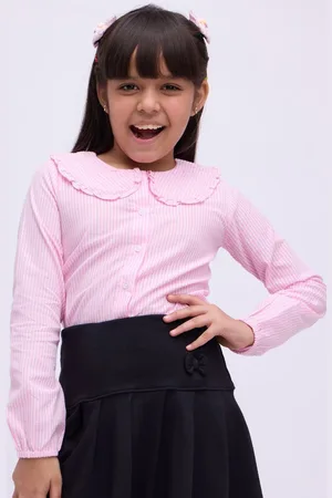 Bombay High Girls Standard Opaque Casual Shirt