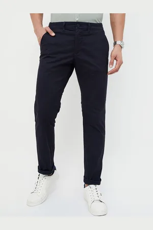 Lifestyle Men Straight Fit Chinos Trousers