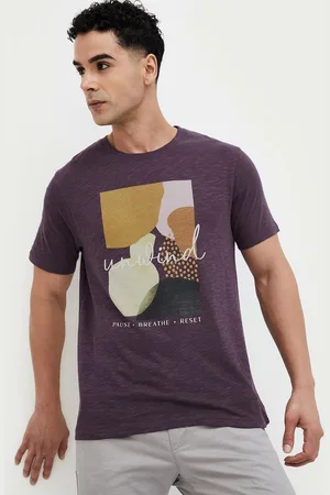 Lifestyle Men Printed Pockets T-shirt