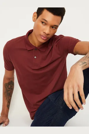 Max Collection Men Polo Collar Pockets T-shirt