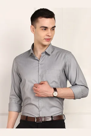 FUBAR Men Slim Fit Opaque Solid Casual Shirt