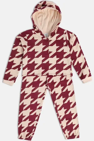 MINI KLUB Girls Printed Top with Trousers