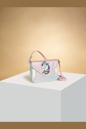 Pantaloons Embellished PU Oversized Structured Handheld Bag