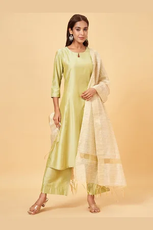 Pantaloons Striped Zari Work Dupatta