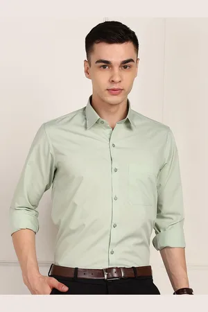 FUBAR Men Slim Fit Solid Formal Shirt