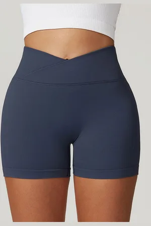 LULU & SKY Women Slim Fit High-Rise Quick-Dry Sports Shorts