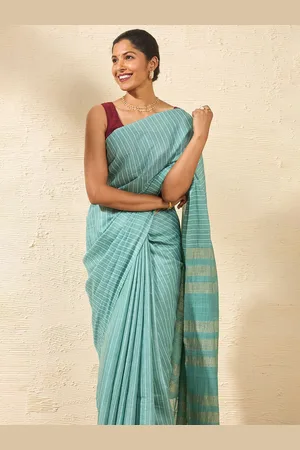 Taneira Striped Tussar Saree