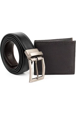 Cimoni Belt & Wallet Combo Gift Set