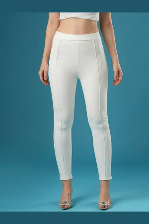 Globus Women Mid Rise Stretchable Skinny Fit Treggings