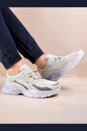 HERE&NOW Men Mesh Running Non-Marking Shoes