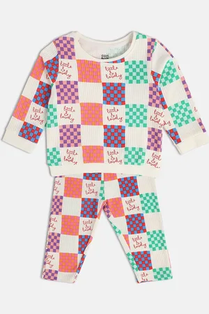 MINI KLUB Girls Checked Top with Trousers