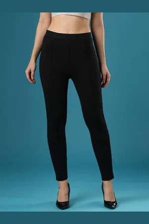 Globus Women Mid Rise Stretchable Skinny Fit Treggings