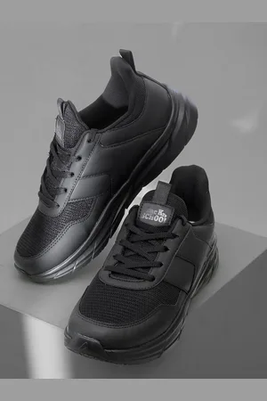 IMPAKTO Boys High Striders Lace-Ups School Shoes