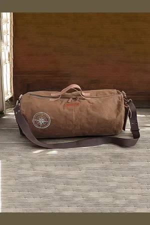 The House of Tara Unisex Khaki Duffle Bag