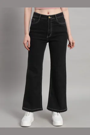 Guti Women Flared High-Rise Stretchable Jeans