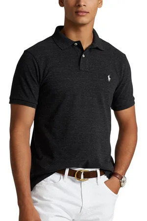 Ralph Lauren Men Solid Polo Collar T-shirt