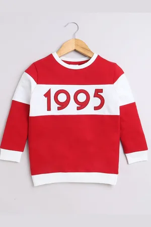 BUMZEE Girls Colourblocked Sweatshirt