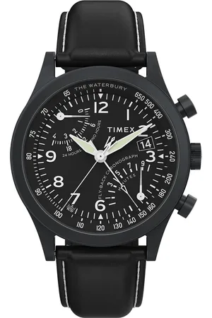 Timex Men Waterbury Printed Dial & Wrap Around Straps Analogue Watch TW2W48000UJ
