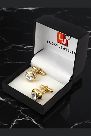 Lucky Jewellery Men Formal Cufflinks Pair Set