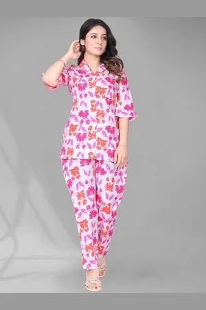 Kalini Printed Shirt With Palazzos Co-Ords