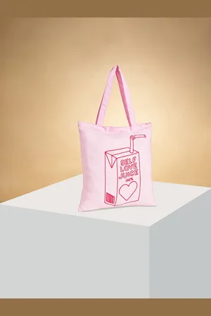 Pantaloons Typography Printed Shopper Tote Bag