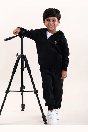 KiddoPanti Kids Hooded Sweatshirt With Track Pants