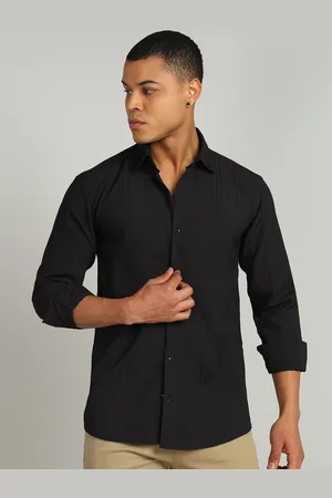 FUBAR Men Slim Fit Opaque Casual Shirt