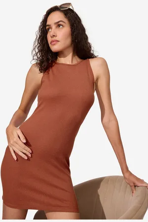 The Souled Store Sleeveless Bodycon Dress