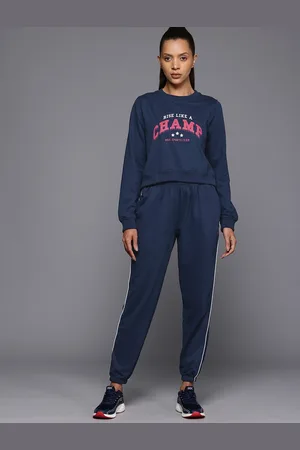 HRX Women Printed Lifestyle Tracksuit