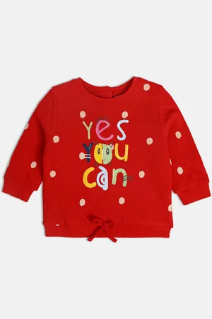 MINI KLUB Girls Printed Sweatshirt