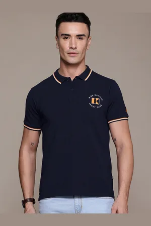 Nautica Men Polo Collar Pure Cotton T-shirt
