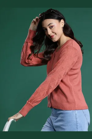 DressBerry Open-Knit Cardigan