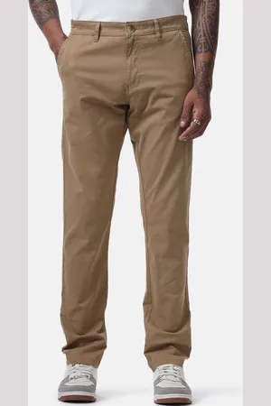 WROGN Men Slim Fit Chinos Trousers