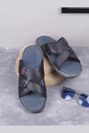 Metro Men Leather Comfort Sandals
