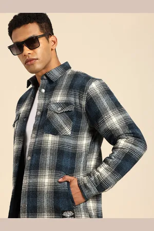 Being Human Checked Pure Cotton Tailored Jacket