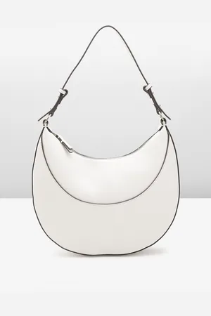 MANGO Half Moon Shoulder Bag