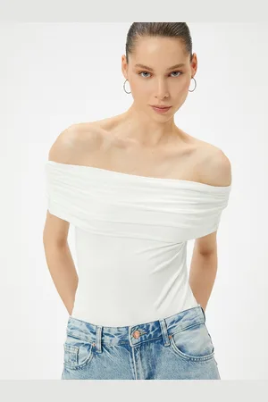 Koton Women Sold Bardot Top