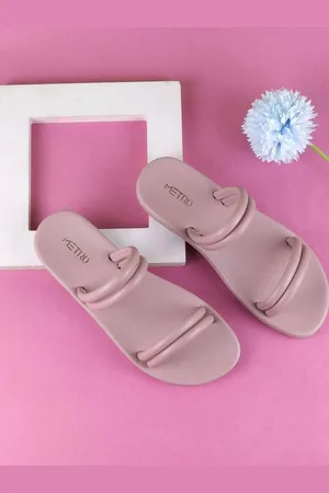 Metro Women Open Toe Flats