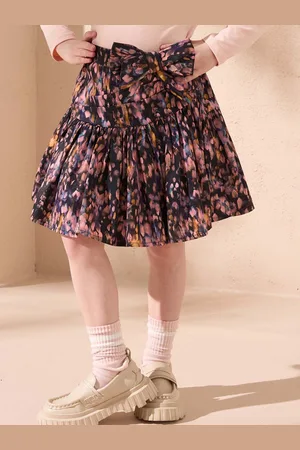 Angel & Rocket Girls Printed Flared Above Knee Length Skirts