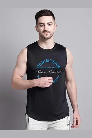 Friskers Men Varsity Printed Hooded Raw Edge T-shirt