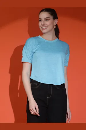 EPPE Women Oversized Dry-Fit Drop-Shoulder T-shirt