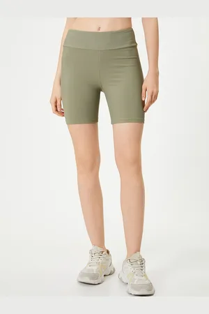 Koton Women High-Rise Above Knee-Length Tights