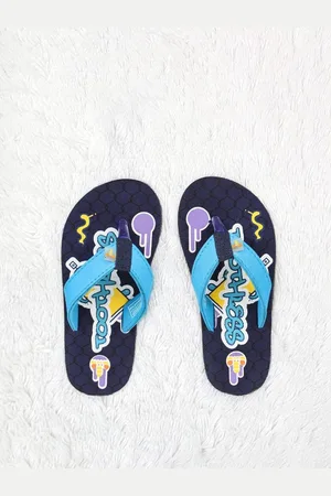 toothless Boys Printed Rubber Thong Flip-Flops