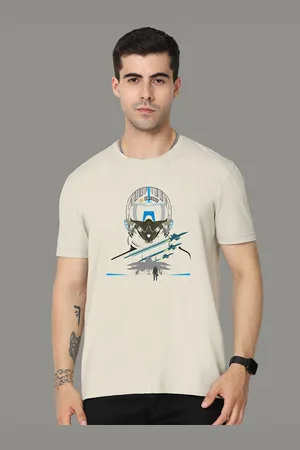 STELLERS Men Printed Applique T-shirt
