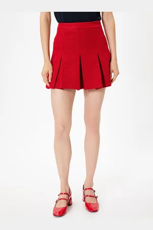 Koton Women A-Line Flared Mini Skirts