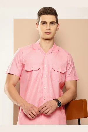 Invictus Men Original Slim Fit Cuban Collar Casual Shirt